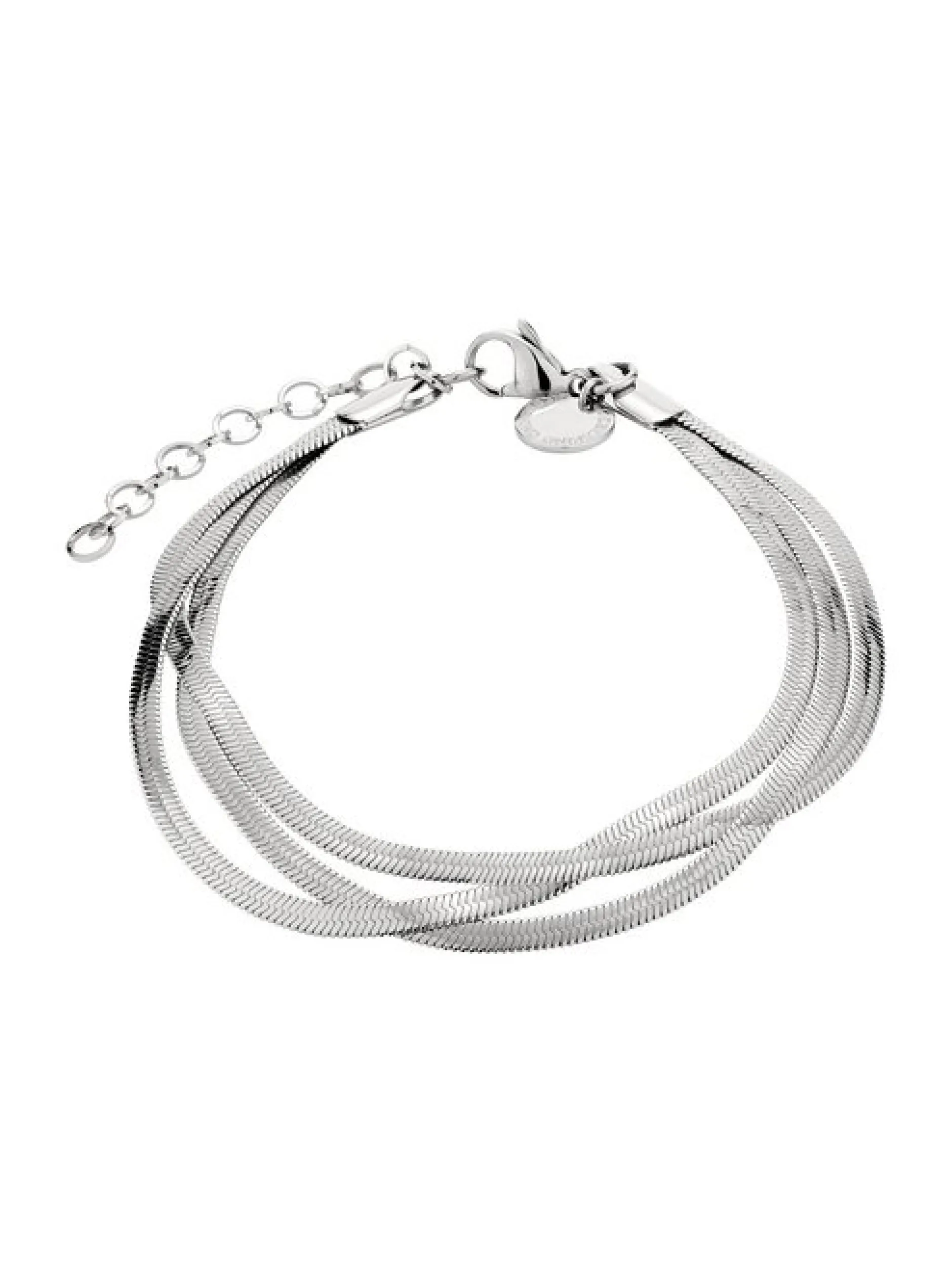 Liebeskind Berlin Damen Armband - Snake-Chain in silber