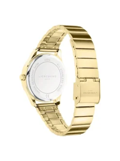 Liebeskind Berlin Damen Armbanduhr - The Round Staple in gold