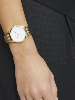 Liebeskind Berlin Damen Armbanduhr - The Round Staple in gold