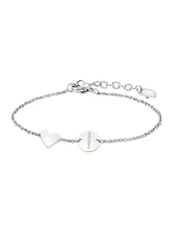Liebeskind Berlin Damen Armband - Together, Today, Everyday in silber