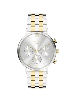 Liebeskind Berlin Damen Armbanduhr - Small Modern Chronograph in mehrfarbig
