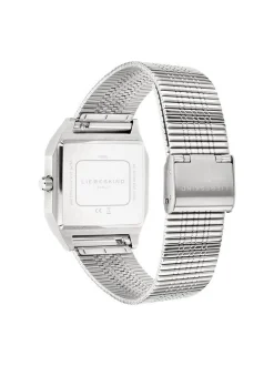 Liebeskind Berlin Damen Armbanduhr - Vinyl Vision in silber