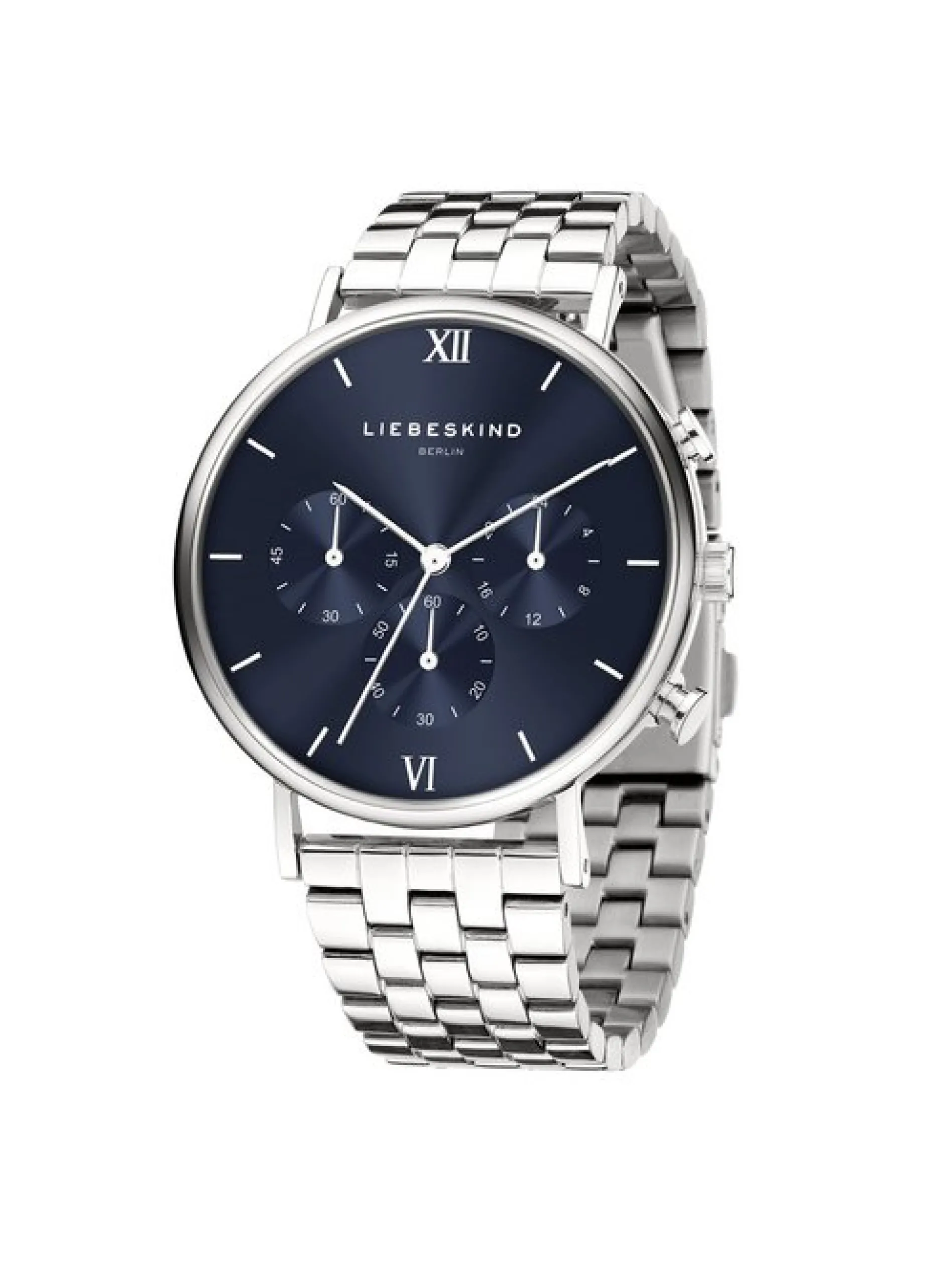 Liebeskind Berlin Damen Armbanduhr - Modern Chronograph in silber
