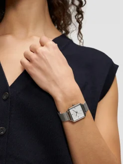 Liebeskind Berlin Damen Armbanduhr - Modern Mesh in silber