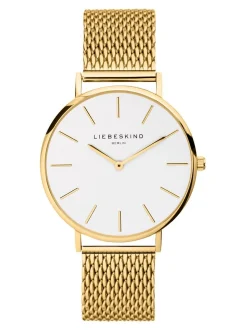 Liebeskind Berlin Damen Armbanduhr - The Basic Scandinavian in gold