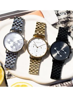 Liebeskind Berlin Damen Armbanduhr - Modern Chronograph in gold