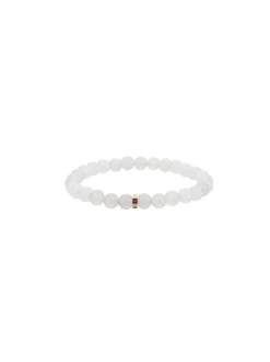 Liebeskind Berlin Damen Armband - The Big Jade in weiß