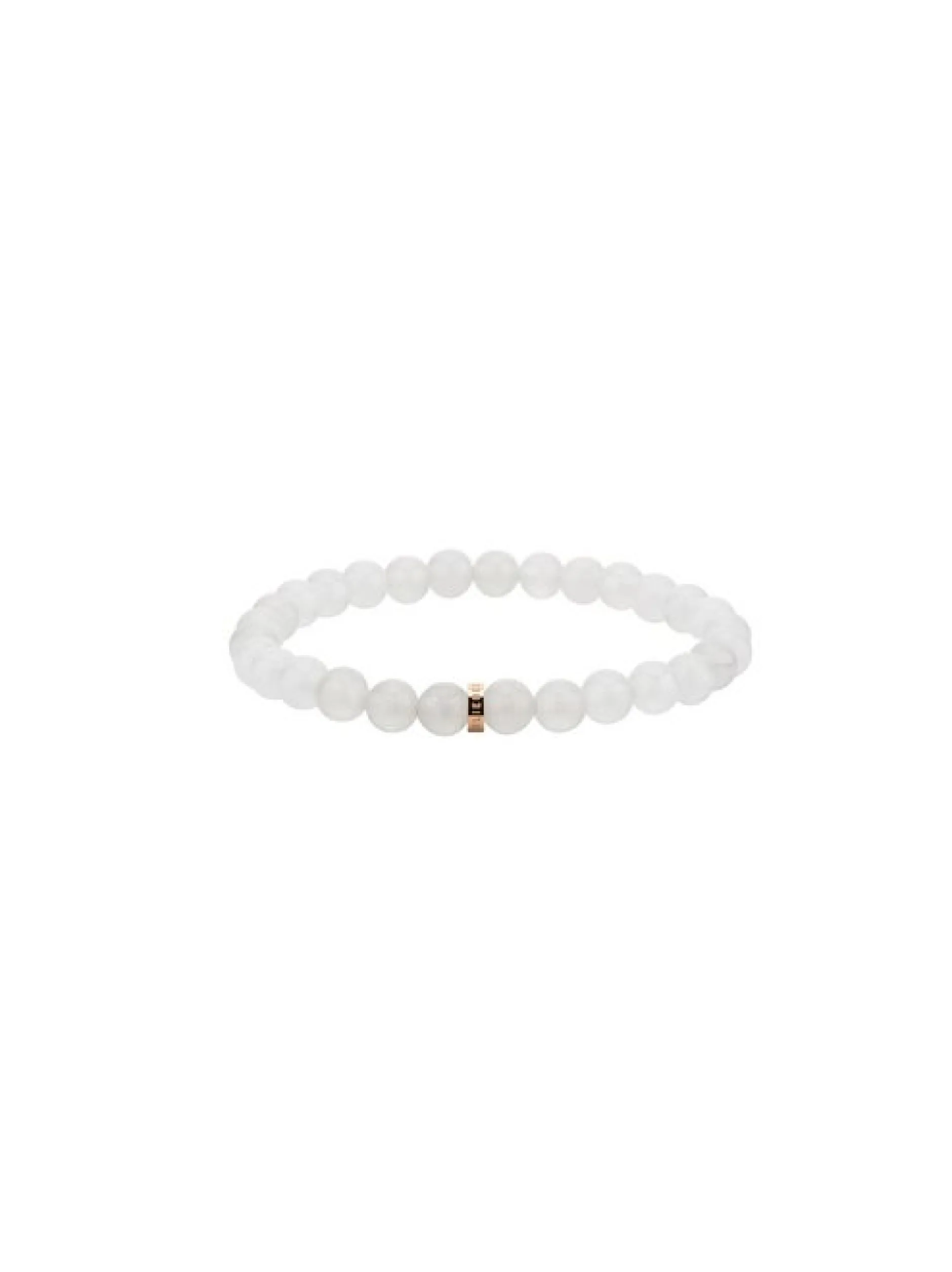 Liebeskind Berlin Damen Armband - The Big Jade in weiß