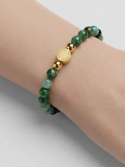 Liebeskind Berlin Damen Armband - the Moosachat in grün