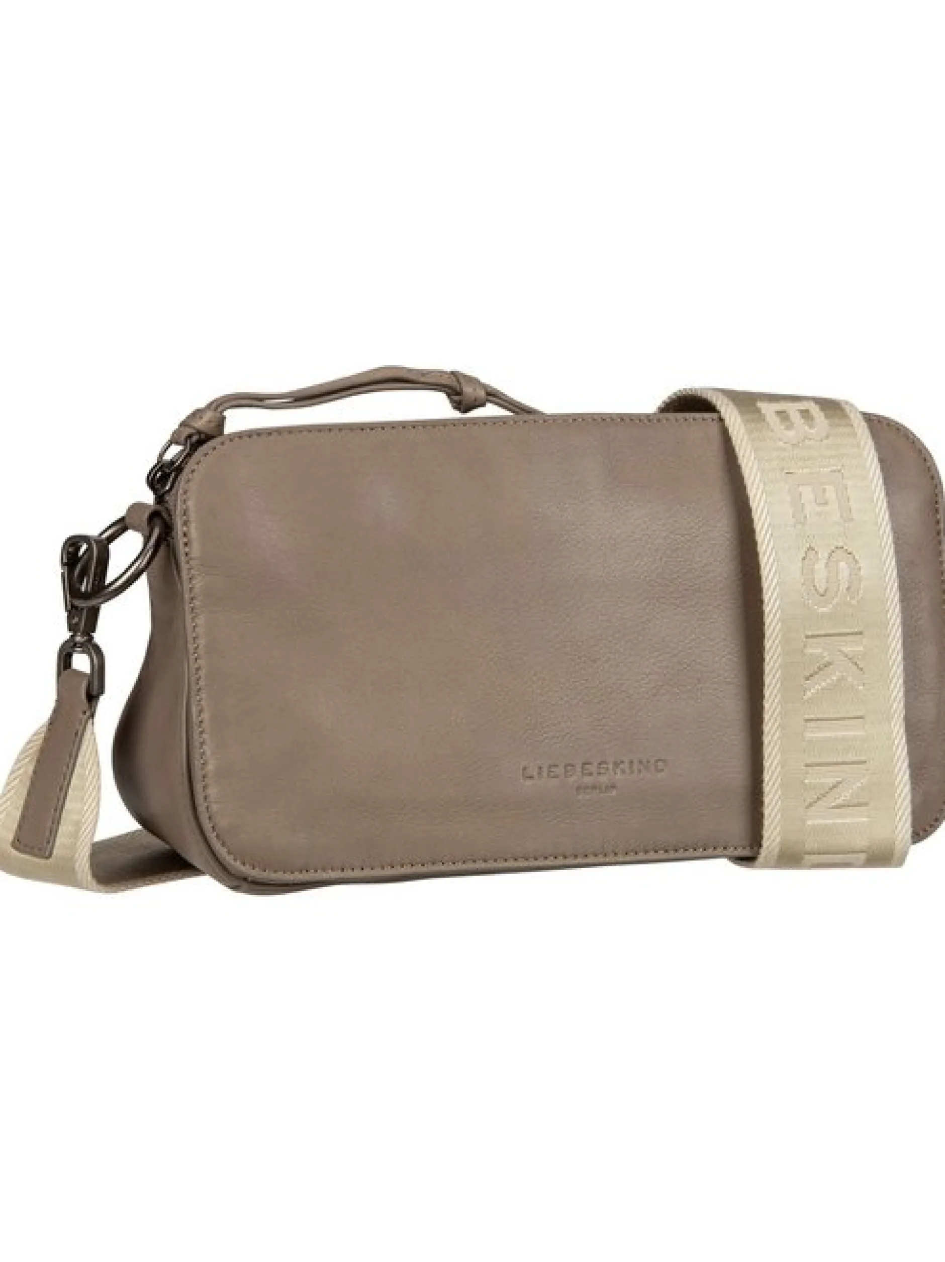Liebeskind Berlin Damen Bodybag - Basic Clarice M in hellgrau