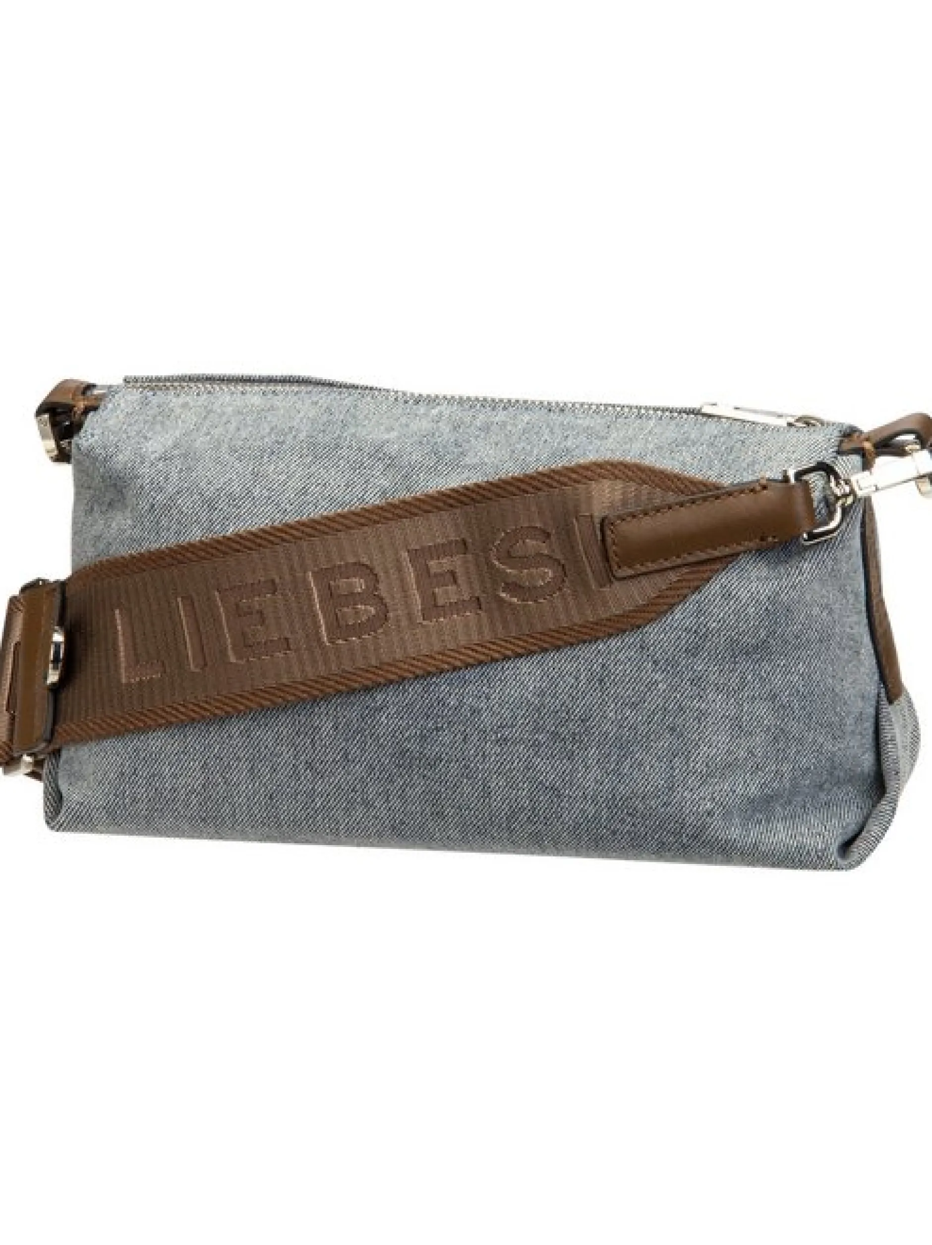 Liebeskind Berlin Damen Bodybag - Elvia Crossbody S Denim in denim