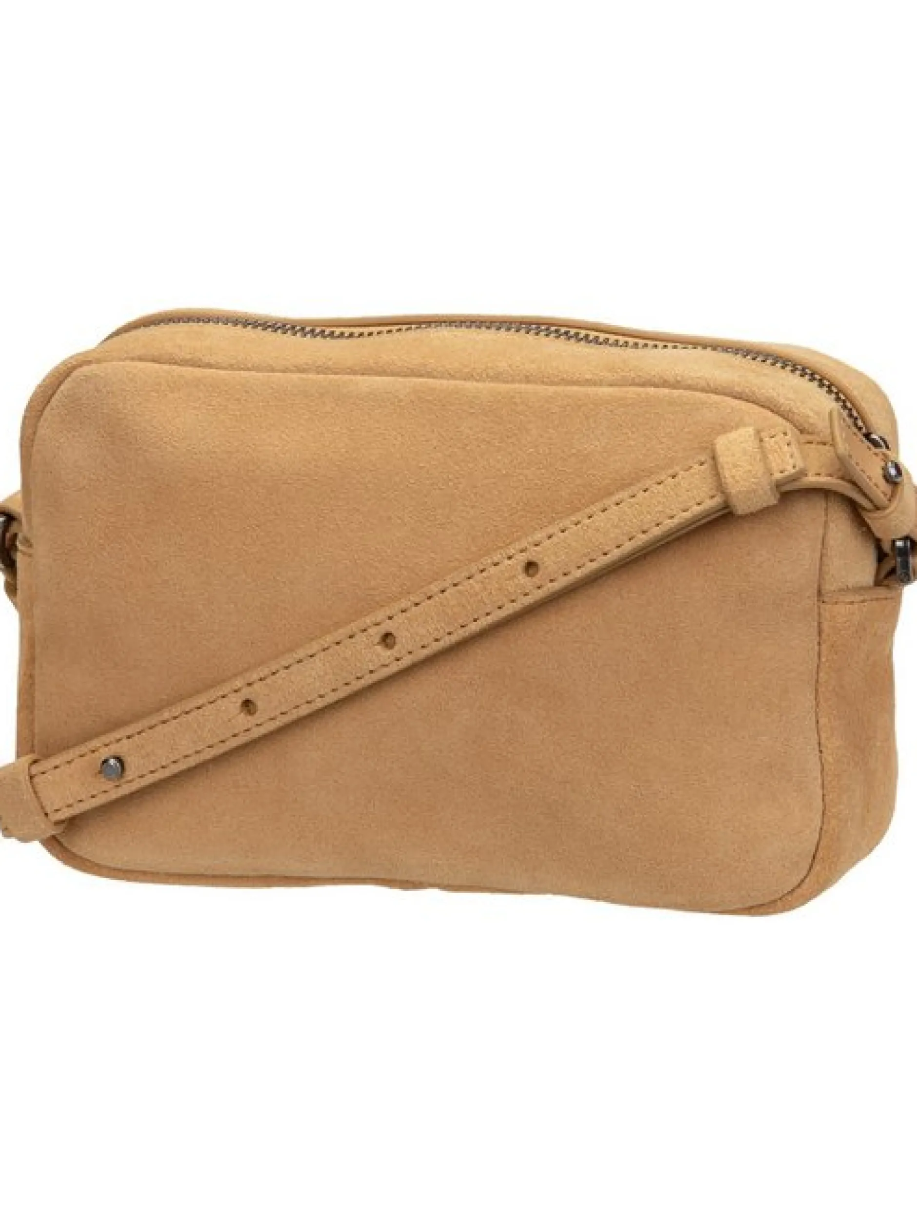 Liebeskind Berlin Damen Bodybag - Ella Camera S Suede in beige