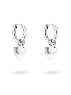 Liebeskind Berlin Damen Creolen - Layered Love in silber