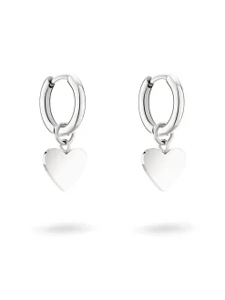 Liebeskind Berlin Damen Creolen - Layered Love in silber