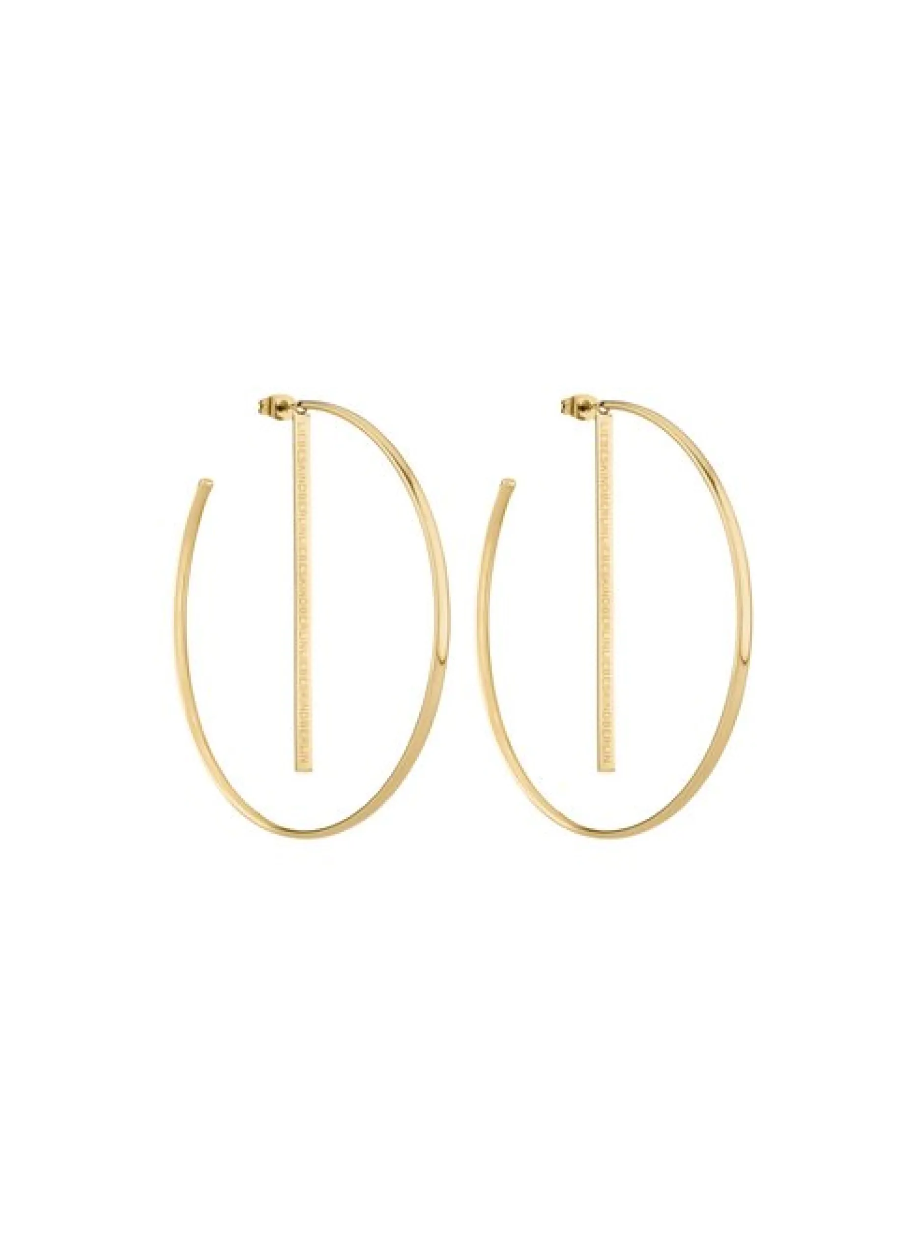 Liebeskind Berlin Damen Creolen - The Basic Big in gold