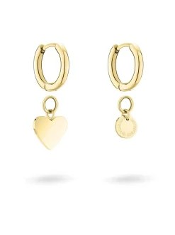Liebeskind Berlin Damen Creolen - Layered Love in gold