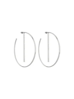 Liebeskind Berlin Damen Creolen - The Basic Big in silber