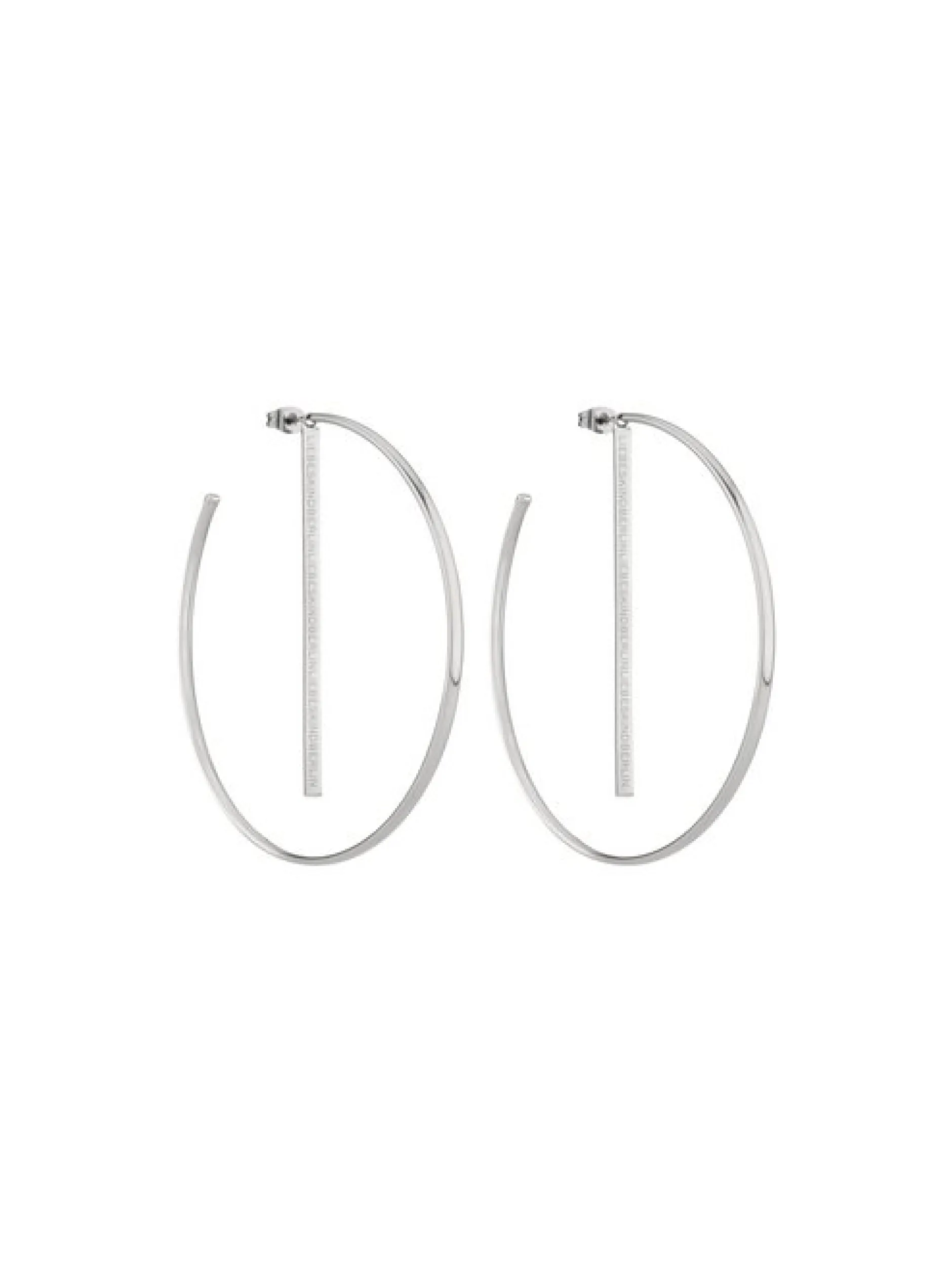 Liebeskind Berlin Damen Creolen - The Basic Big in silber