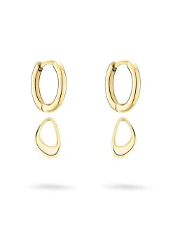 Liebeskind Berlin Damen Creolen - The Organic Creole in gold