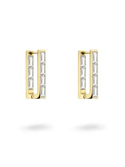 Liebeskind Berlin Damen Creolen - Sparkling Link in gold