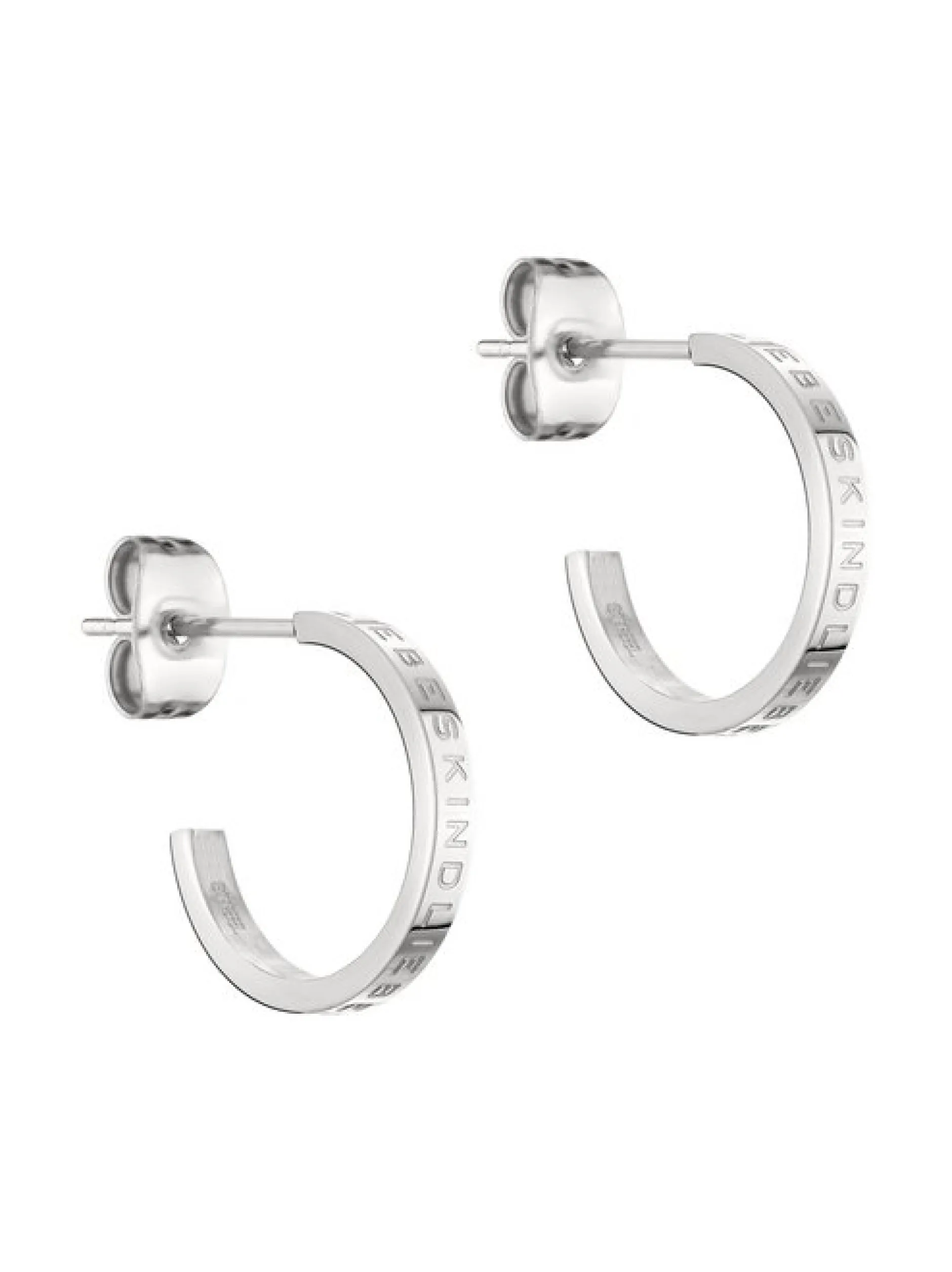 Liebeskind Berlin Damen Creolen - The Small Logo Hoops in silber