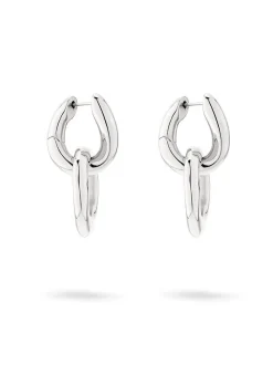 Liebeskind Berlin Damen Creolen - The Organic Creole in silber