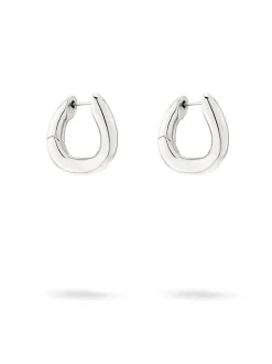 Liebeskind Berlin Damen Creolen - The Organic Creole in silber