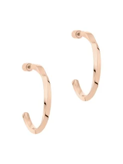 Liebeskind Berlin Damen Creolen - Twisted in roségold