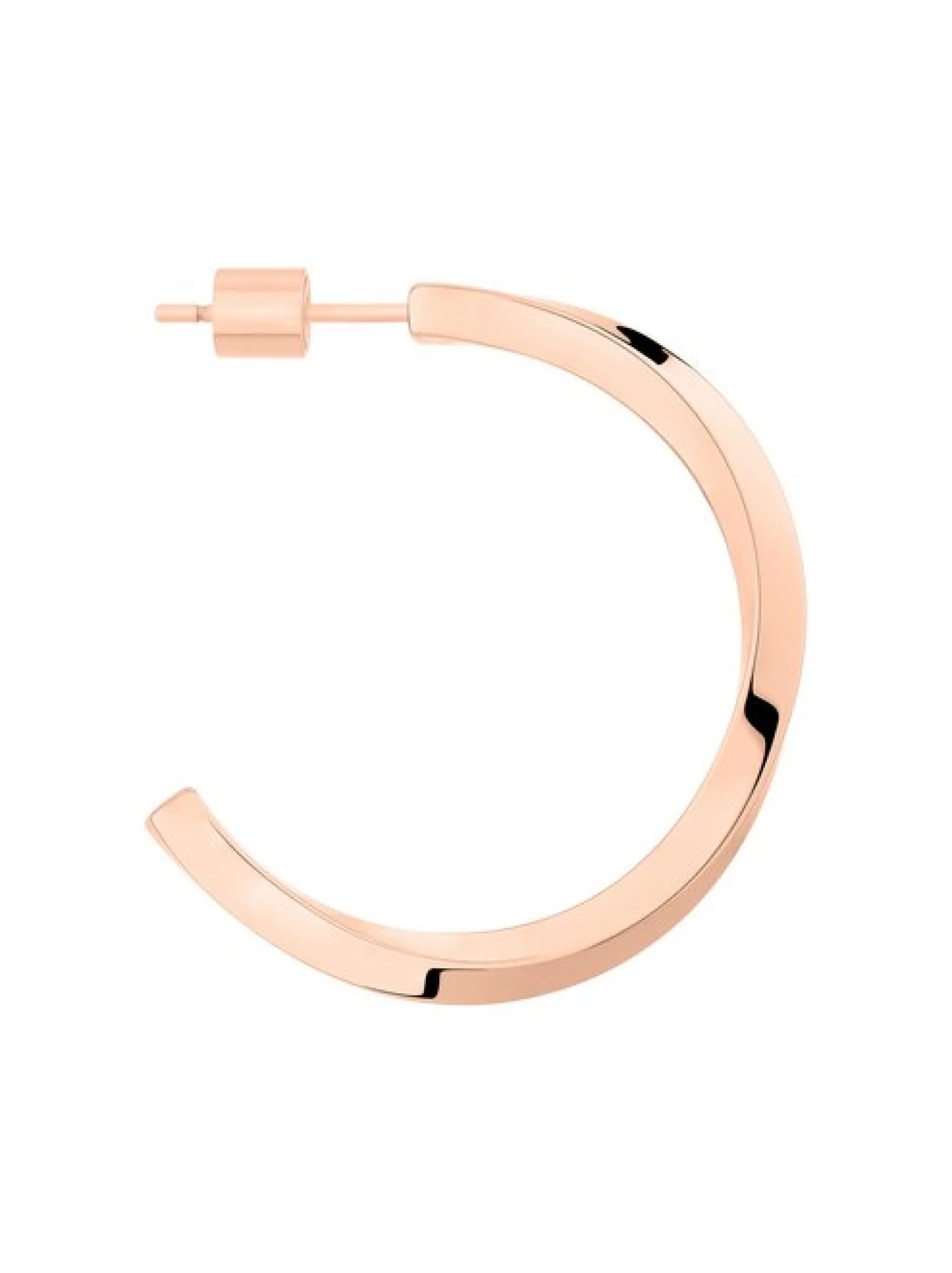 Liebeskind Berlin Damen Creolen - Twisted in roségold