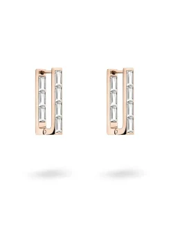 Liebeskind Berlin Damen Creolen - Sparkling Link in roségold