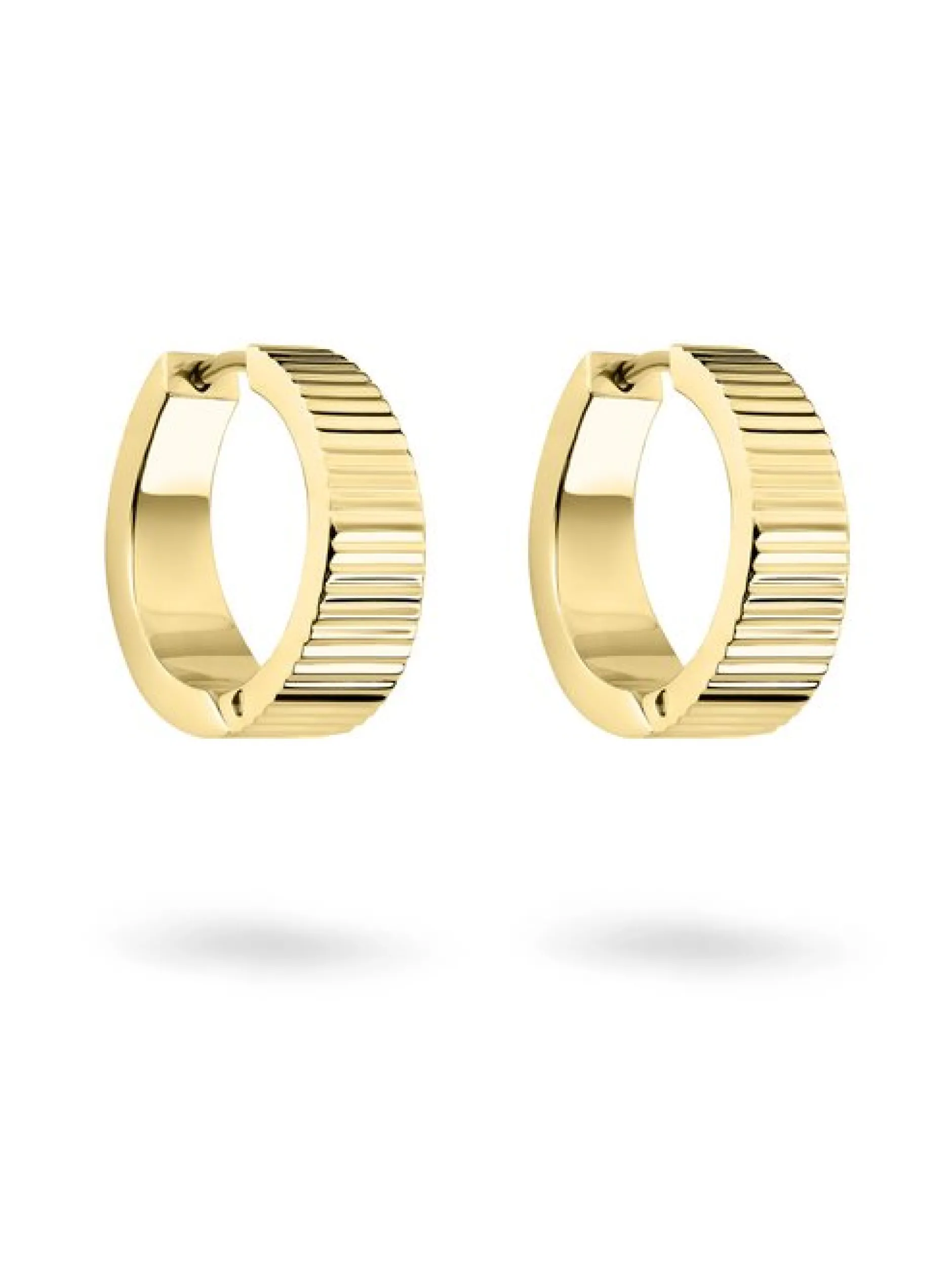 Liebeskind Berlin Damen Creolen - The Riffle in gold