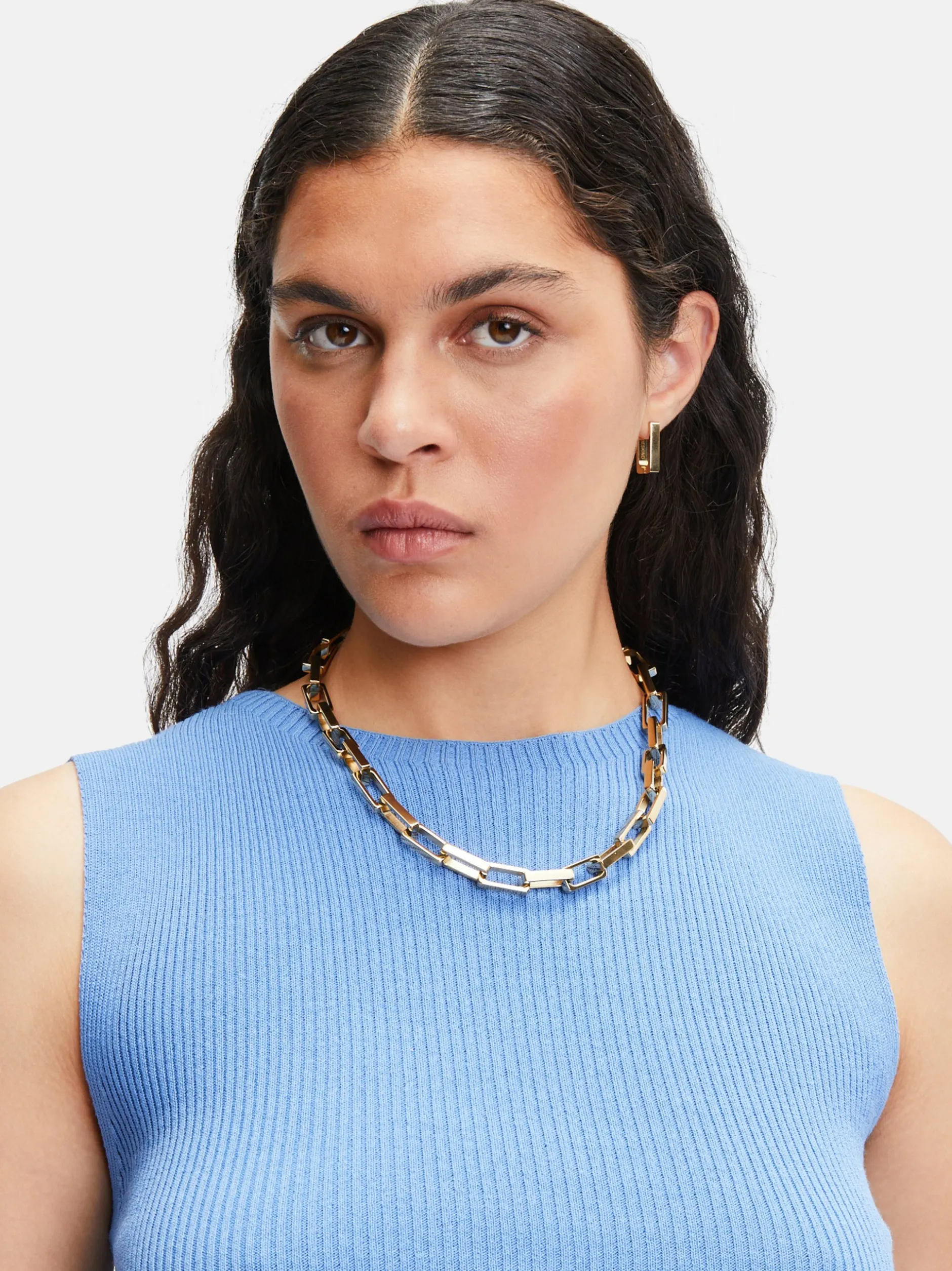 Liebeskind Berlin Damen Creolen - Big Link in gold