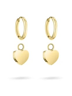 Liebeskind Berlin Damen Creolen - My Heart in gold