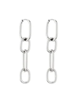 Liebeskind Berlin Damen Creolen - Wear it your Way in silber