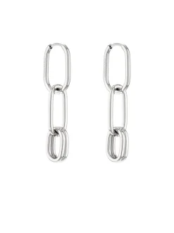 Liebeskind Berlin Damen Creolen - Wear it your Way in silber