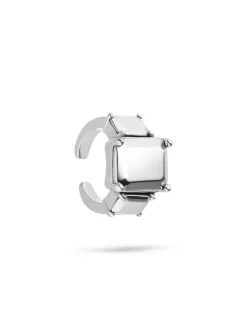 Liebeskind Berlin Damen Ear Cuff - Steel Diamond in silber