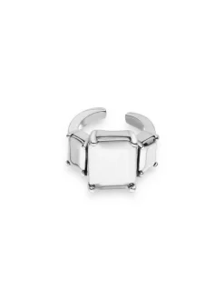 Liebeskind Berlin Damen Ear Cuff - Steel Diamond in silber