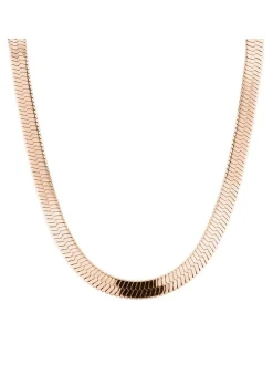 Liebeskind Berlin Damen Halskette - The Sleek in roségold