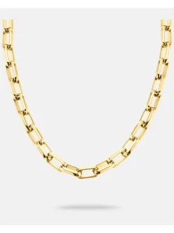 Liebeskind Berlin Damen Halskette - The Secure Tag in gold