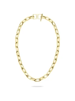 Liebeskind Berlin Damen Halskette - The Secure Tag in gold