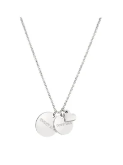 Liebeskind Berlin Damen Halskette - Together, Today, Everyday in silber