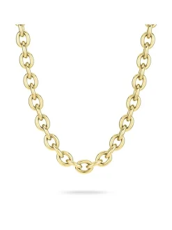 Liebeskind Berlin Damen Halskette - The D-Link Statement in gold