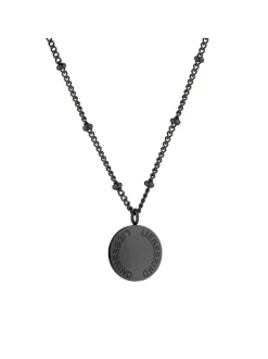 Liebeskind Berlin Damen Halskette - Logo Basic in schwarz