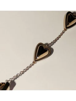 Liebeskind Berlin Damen Halskette - Metal Heart in gold