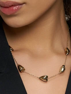 Liebeskind Berlin Damen Halskette - Metal Heart in gold