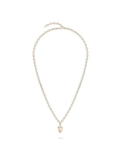 Liebeskind Berlin Damen Halskette - Metal Heart in roségold