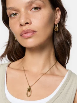 Liebeskind Berlin Damen Halskette - Modern Knot in gold