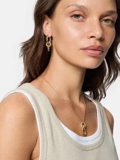 Liebeskind Berlin Damen Halskette - Modern Knot in gold