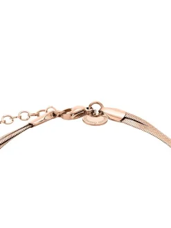 Liebeskind Berlin Damen Halskette - Snake-Chain in roségold