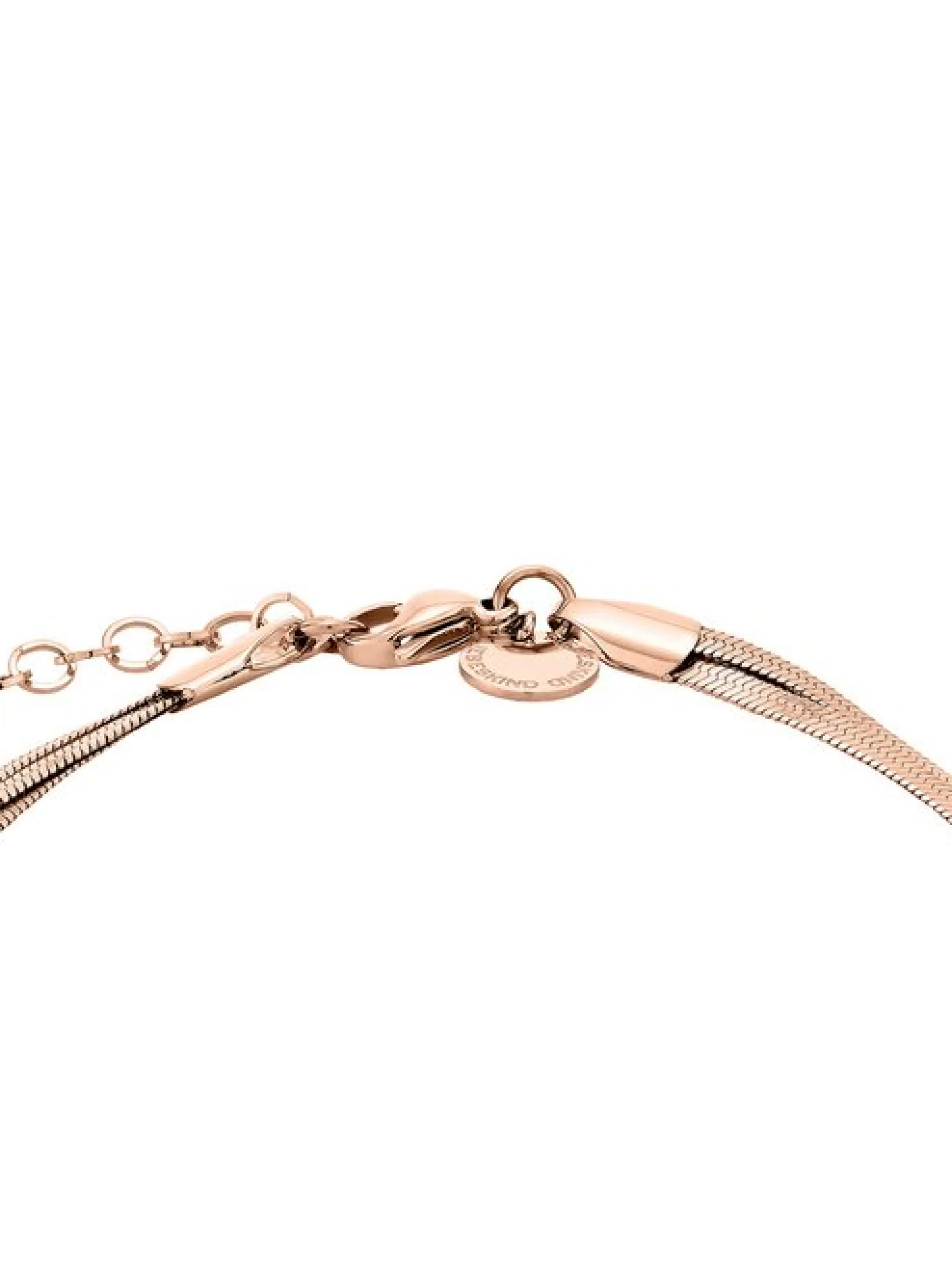 Liebeskind Berlin Damen Halskette - Snake-Chain in roségold